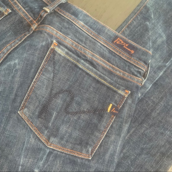 COH Vintage 90s flare Ingrid lo waist Flare Jeans Marbled Acid-wash 29 - Picture 8 of 14